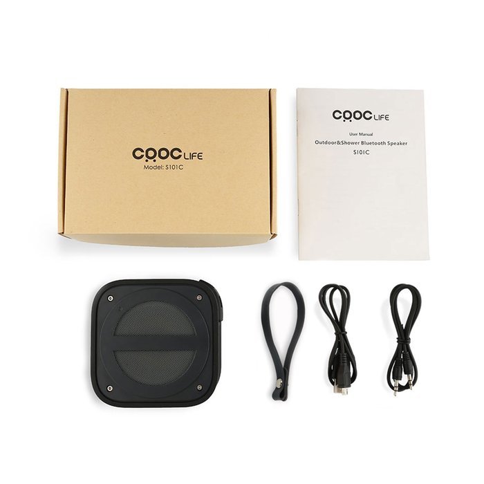 CRDC Life Bluetooth Speakers Wireless Portable Rechargeable 2500mAh Battery Play For 10 Hour Single Channel 5W... N7