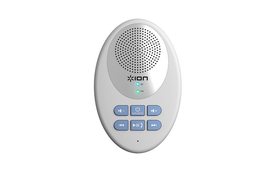 ION Audio ISP46 Sound Splash FM Water-resistant Bluetooth Speaker with FM Radio & Call Answering