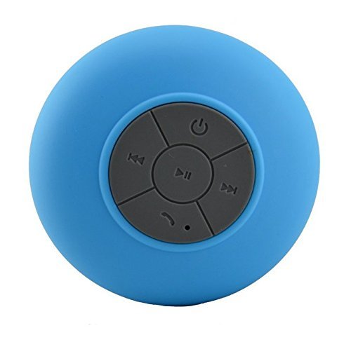 Generic 1 Piece Portable Waterproof Bluetooth EDR Shower Speaker Handsfree Speakerphone N2
