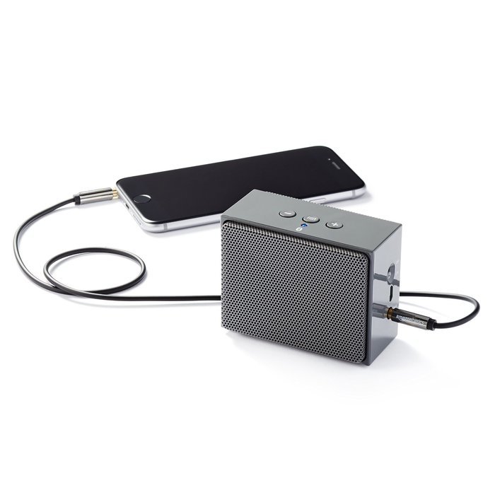 AmazonBasics Mini Bluetooth Speaker - Gray N3
