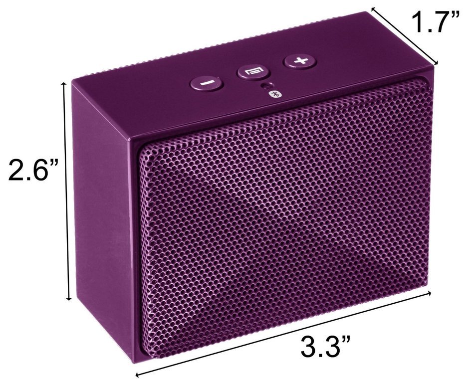 AmazonBasics Mini Bluetooth Speaker - Gray N15