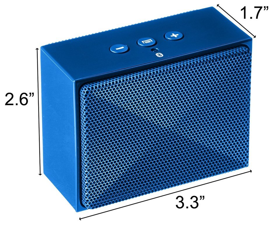 AmazonBasics Mini Bluetooth Speaker - Gray N22