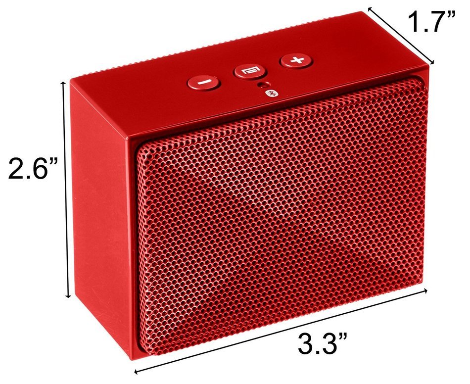 AmazonBasics Mini Bluetooth Speaker - Gray N28