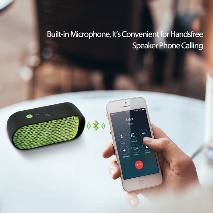 Portable Wireless Speaker - Lepow Modre Portable Wireless Bluetooth Speaker with High Def Sound Connects with... N9