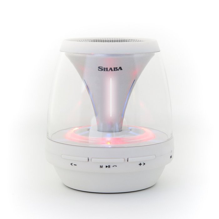 SHABA Original Design Vivid Tube Portable Wireless Bluetooth Speaker with 4 LED Light Modes, Hands-free Calling... N9