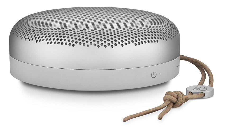 B&O PLAY A1 Portable Wireless Bluetooth Speaker (Natural Silver)
