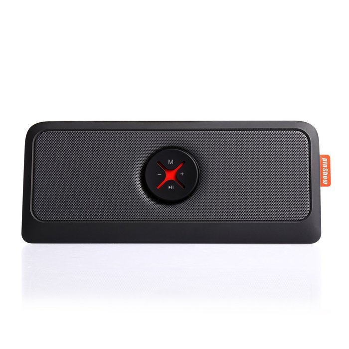EasySMX Bluetooth 4.0 Portable Wireless Speaker with Leather Strap and 1 Passive Bass Radiator 2 x 2200 mAh Battery... N10
