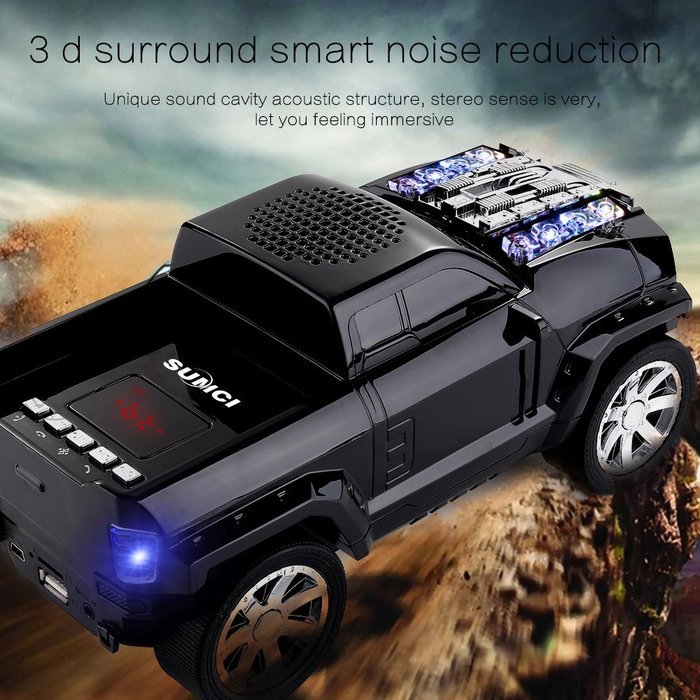 Sumci Bluetooth Speakers Portable Wireless Speakers Work for Iphone Ipad Samsung Player Car Bluetooth Speakers... N10