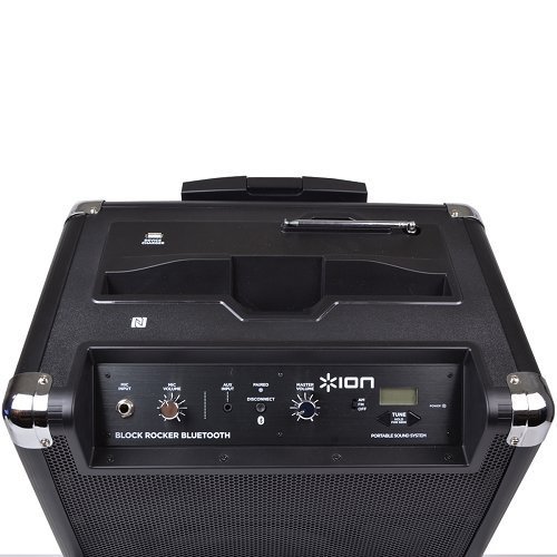 ION Block Rocker Portable Bluetooth Speaker System Upgraded 75hr