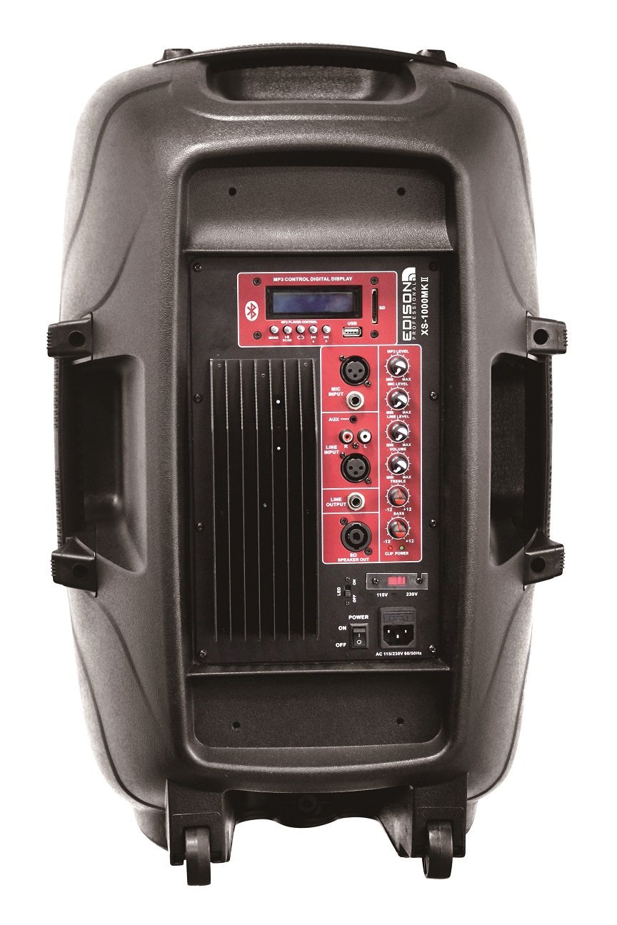 Edison professional xs 1000mkii bluetooth wireless pa speaker n2 free