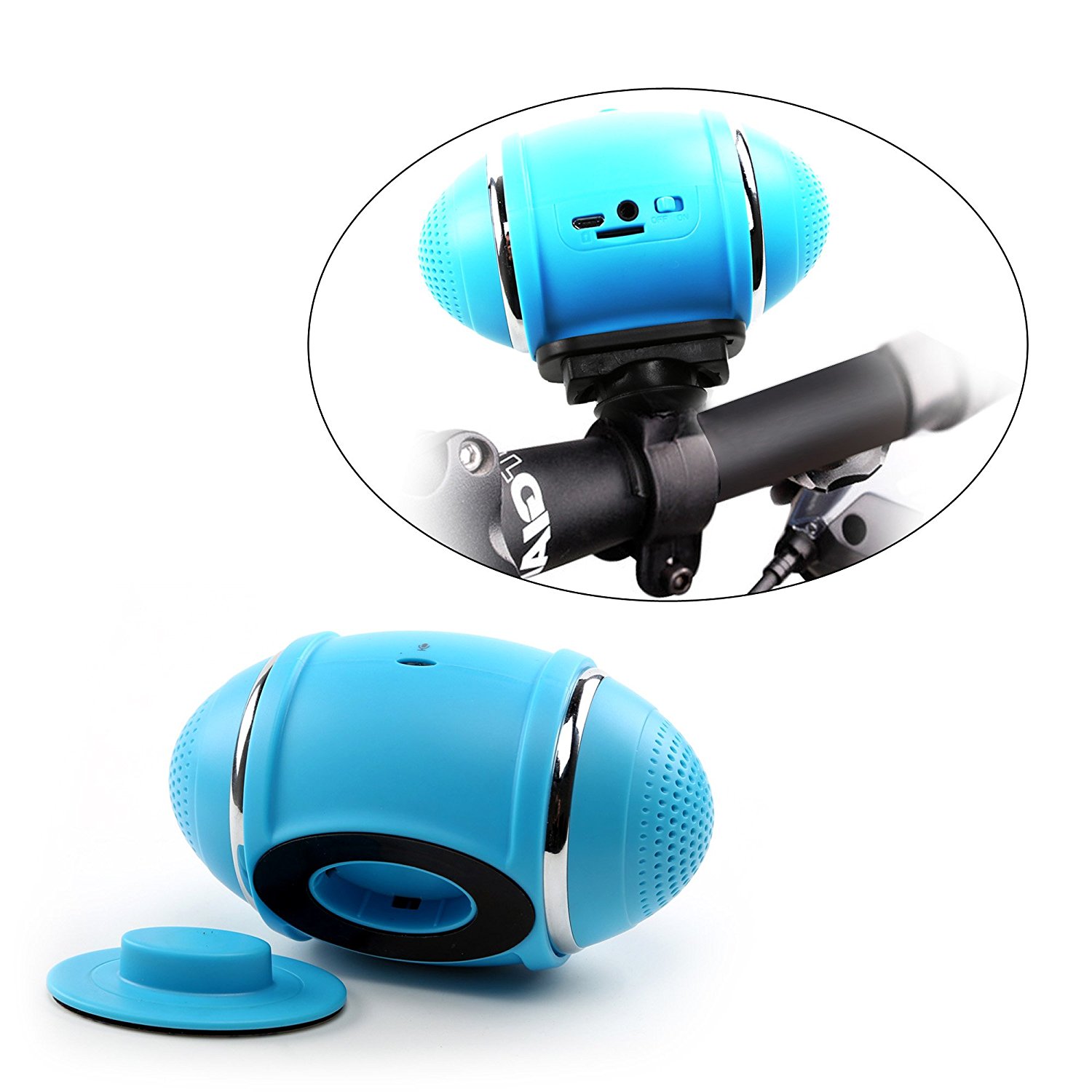 Amtop Portable Rechargeable Bike Bicycle Bluetooth Speaker wireless