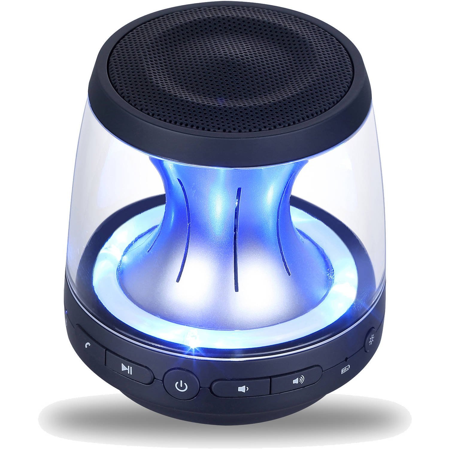 Tall bluetooth speaker with lights