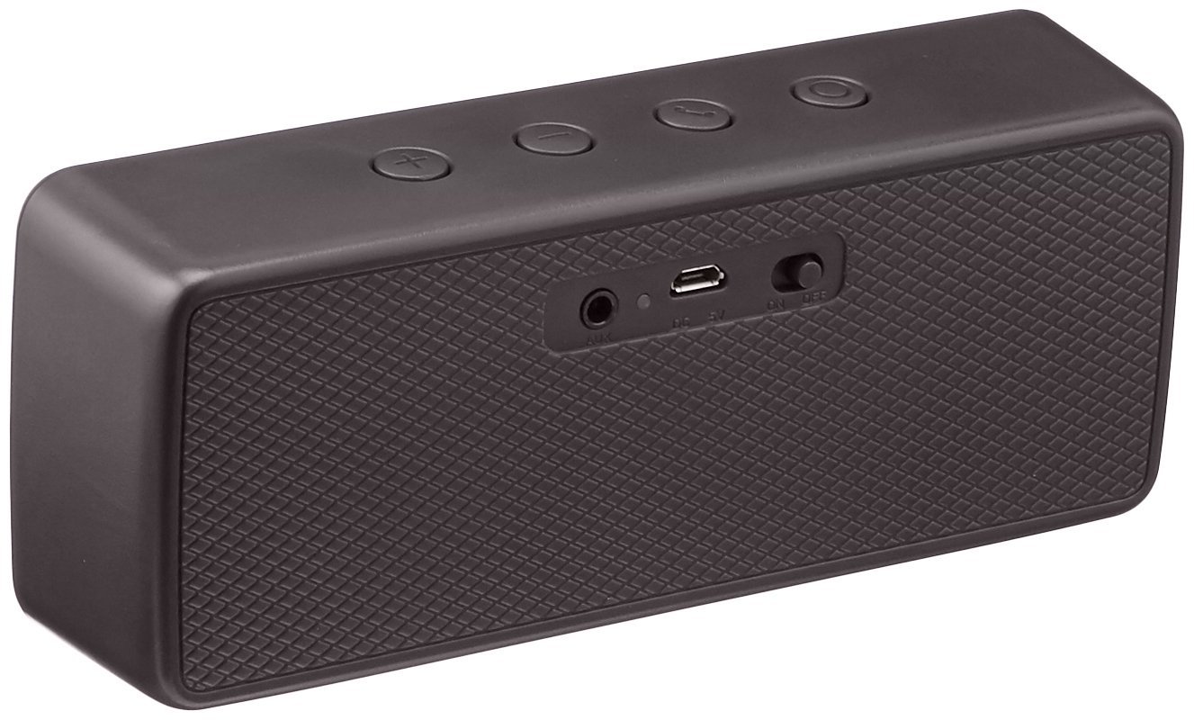 AmazonBasics Portable Bluetooth Speaker Black N35 free image download