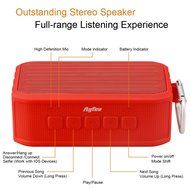 [Bluetooth Waterproof Speakers] Ayfee Wireless Bluetooth 4.0 Waterproof Outdoor / Shower Speaker, with 7W Powerful... N11