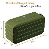 [Bluetooth Waterproof Speakers] Ayfee Wireless Bluetooth 4.0 Waterproof Outdoor / Shower Speaker, with 7W Powerful... N16