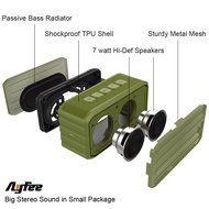 [Bluetooth Waterproof Speakers] Ayfee Wireless Bluetooth 4.0 Waterproof Outdoor / Shower Speaker, with 7W Powerful... N19