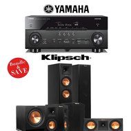 Klipsch RP-250F 5.1 Reference Premiere Home Theater System with Yamaha AVENTAGE RX-A760BL 7.2-CH A/V Receiver