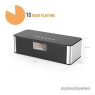 Bluetooth Speakers, Ubetter Portable Wireless Speaker, FM Radio &amp; LCD Display, High-Definition Sound Quality made... N2