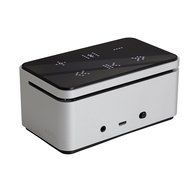 Azio OPAL Bluetooth Speaker with aptX, aluminum unibody, iOS Battery Indicator, Built-in mic, and Line-in. N2
