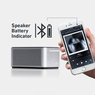 Azio OPAL Bluetooth Speaker with aptX, aluminum unibody, iOS Battery Indicator, Built-in mic, and Line-in. N6
