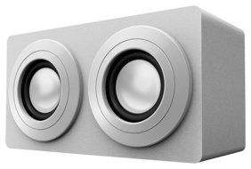 Polaroid Wireless Stereo Bluetooth Wooden Mini Speaker Portable, Loud Sound, Outdoor or Home/Office (Black) N5