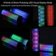 [UPGRADED] Portable Bluetooth Light Speakers - LUOOV Hi-Fi Portable Wireless Bluetooth Light up Speakers with... N8