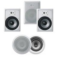 Acoustic Audio CHT-825 1500 Watt In Wall / In Ceiling 8" Home Theater 5.1 Speaker System