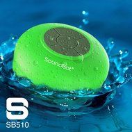 SoundBot&reg; SB510 HD Water Resistant Bluetooth Wireless Shower Speaker, Hands-Free Portable Speakerphone w/ 6Hrs... N5