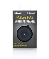 2BOOM Micro Jam Wireless Rugged Portable Bluetooth Speaker with Carabiner Black N2