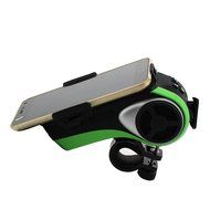 Bikonnect All(10)-In-1 Bike Speaker - Phone Mount Bluetooth Phone Answering Audio MP3 Player Phone Charger Bicycle... N2