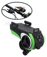 Bikonnect All(10)-In-1 Bike Speaker - Phone Mount Bluetooth Phone Answering Audio MP3 Player Phone Charger Bicycle... N3