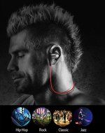 Bluetooth Headphones Sport,Honshoop Bluetooth 4.1 Earphones True HD Stereo Sound Super Bass Noise Cancelling Headsets... N5