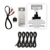 Theater Solutions TS511 Home Theater 5.1 Powered Speaker System with 5 Extension Cables N2