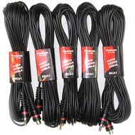 Theater Solutions TS511 Home Theater 5.1 Powered Speaker System with 5 Extension Cables N3