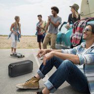 Divoom Party Portable Rugged Bluetooth Speaker ( Black) N6