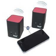 Jackco ZT51000 Black and Red Portable Bluetooth Speaker N2