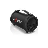 AXESS 2.1 HIFI Bluetooth Speaker with 4&quot; Subwoofer &amp; Vibrating Disk (Red) N4