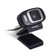 Ausdom AF225 1080P Built-in Microphone Video Webcam USB Clip-on Automatic Focusing Web Cam with LED Night Version...