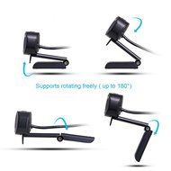 Ausdom AF225 1080P Built-in Microphone Video Webcam USB Clip-on Automatic Focusing Web Cam with LED Night Version... N3
