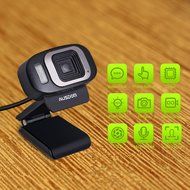 Ausdom AF225 1080P Built-in Microphone Video Webcam USB Clip-on Automatic Focusing Web Cam with LED Night Version... N8