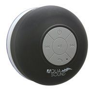 Aduro AquaSound WSP20 &quot;&quot; Waterproof Shower Bluetooth Portable Speaker (Black)