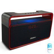 Portable Wireless Bluetooth Stereo Speaker with 10W Powerful Sound Enhanced Bass Surround Subwoofer FM Radio LED... N5