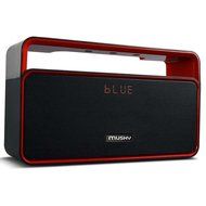 Portable Wireless Bluetooth Stereo Speaker with 10W Powerful Sound Enhanced Bass Surround Subwoofer FM Radio LED... N6