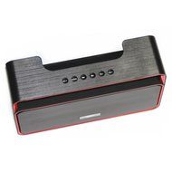 Portable Wireless Bluetooth Stereo Speaker with 10W Powerful Sound Enhanced Bass Surround Subwoofer FM Radio LED... N7