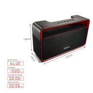 Portable Wireless Bluetooth Stereo Speaker with 10W Powerful Sound Enhanced Bass Surround Subwoofer FM Radio LED... N8