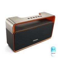 Portable Wireless Bluetooth Stereo Speaker with 10W Powerful Sound Enhanced Bass Surround Subwoofer FM Radio LED... N10