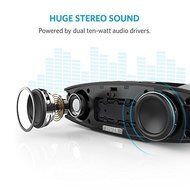 Anker Premium Stereo Bluetooth 4.0 Speaker with Protective Carrying Case, 20W Audio Output from Dual 10W Drivers... N3
