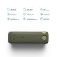 PURIDEA Wireless Portable Bluetooth Speakers V4.0 &amp; 3W Loudspeaker Bass, 8000mAh Battery for 36 Hours Playtime... N11