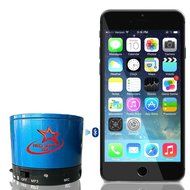 Red Star Tec MusicDrum Portable Bluetooth Speaker for iPhones iPads Android and Tablets N2