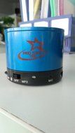 Red Star Tec MusicDrum Portable Bluetooth Speaker for iPhones iPads Android and Tablets N5